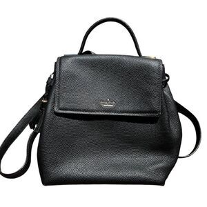 Kate Spade Black Kingston Drive Simona Backpack Purse